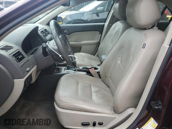 2012 Ford Fusion SEL with VIN 3FAHP0JA9CR308736, listed as a Copart auction lot 58569775 with 184,857 mi miles and Non repairable. Bid and sale history available at DreamBid. Image 7.