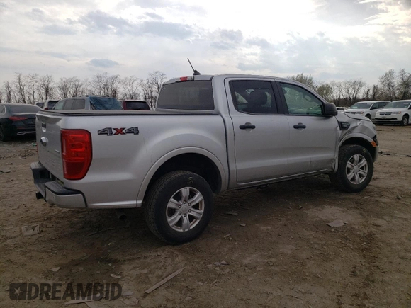 2019 Ford Ranger XL with VIN 1FTER4FH1KLA48057, listed as a Copart auction lot 45550003 with 33,532 mi miles and . Bid and sale history available at DreamBid. Image 3.