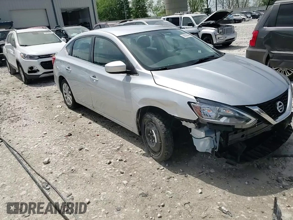 2019 Nissan Sentra S z VIN 3N1AB7AP8KY309049, wystawiony jako Copart lot #56308045 z przebiegiem 143 815 mil mil oraz Szkoda całkowita • Salvage title. Historia ofert i sprzedaży dostępna na DreamBid. Obrazek 14.
