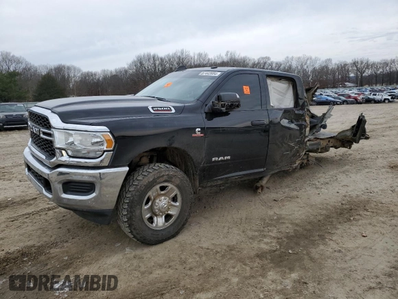 2020 Ram 2500 Tradesman with VIN 3C6UR5CL6LG115414, listed as a Copart auction lot 87443954 with 154,903 mi miles and Non Repairable. Bid and sale history available at carsss.com. Image 1.