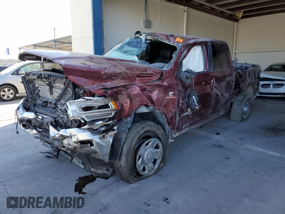 2023 Ram 2500 Laramie z VIN 3C6UR5FL6PG569132, wystawiony jako Copart lot #73370404 z przebiegiem 36 560 mil mil oraz Szkoda całkowita • Salvage title. Historia ofert i sprzedaży dostępna na DreamBid. Obrazek 1.