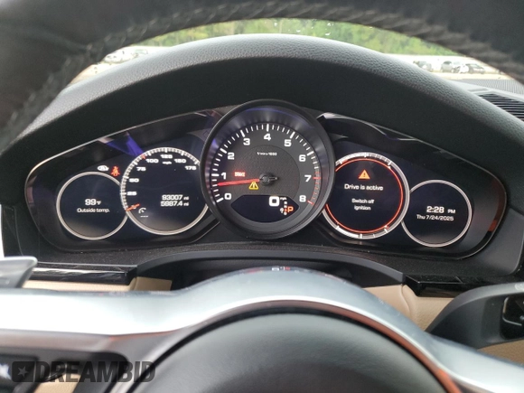 2019 Porsche Cayenne with VIN WP1AA2AY8KDA09685, listed as a Copart auction lot 66496105 with 93,007 mi miles and Salvage title. Bid and sale history available at DreamBid. Image 9.