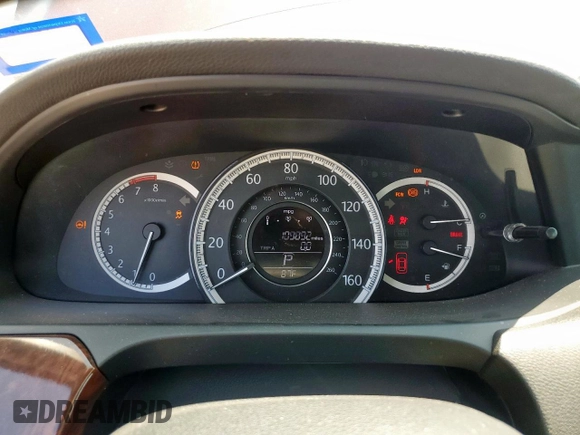 2015 Honda Accord EX-L with VIN 1HGCR2F88FA264549, listed as a Copart auction lot 59036935 with 109,892 mi miles and Salvage title. Bid and sale history available at DreamBid. Image 9.