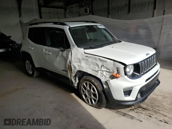 2020 Jeep Renegade Latitude z VIN ZACNJABB3LPL49642, wystawiony jako Copart lot #53517805 z przebiegiem 103 490 mil mil oraz Szkoda całkowita • Salvage title. Historia ofert i sprzedaży dostępna na DreamBid. Obrazek 4.