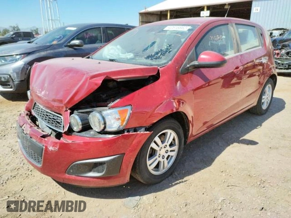 2013 Chevrolet Sonic LT with VIN 1G1JC6SB3D4245086, listed as a Copart auction lot 43822255 with 93,689 mi miles and Clean Title. Bid and sale history available at carsss.com. Image 1.