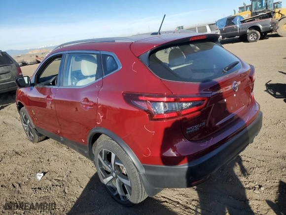 2021 Nissan Rogue Sport SL with VIN JN1BJ1CW8MW422745, listed as a Copart auction lot 86637624 with 22,128 mi miles and Salvage Title. Bid and sale history available at carsss.com. Image 2.