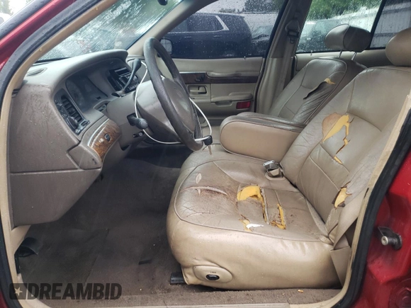 1999 Mercury Grand Marquis LS с VIN 2MEFM75W9XX701991, выставлен на аукционе Copart как лот 58388085 с пробегом 163 160 миль миль и Списание • Salvage title. История ставок и продаж доступна на DreamBid. Изображение 7.