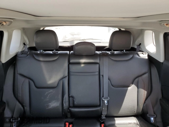 2018 Jeep Compass Trailhawk with VIN 3C4NJDDBXJT484835, listed as a Copart auction lot 61542415 with 59,389 mi miles and Salvage title. Bid and sale history available at DreamBid. Image 10.