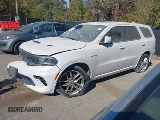 2021 Dodge Durango R/T z VIN 1C4SDJCT5MC573649, wystawiony jako IAAI lot #40287973 z przebiegiem Nie podano mil oraz . Historia ofert i sprzedaży dostępna na DreamBid. Obrazek 18.