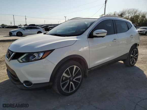 2018 Nissan Rogue Sport S with VIN JN1BJ1CP2JW104480, listed as a Copart auction lot 75730384 with 42,400 mi miles and Salvage Title. Bid and sale history available at carsss.com. Image 1.