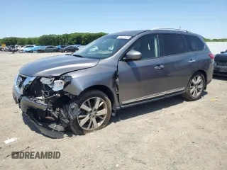 2015 Nissan Pathfinder SL z VIN 5N1AR2MM5FC632529, wystawiony jako Copart lot #59221425 z przebiegiem 154 117 mil mil oraz Czysty tytuł • Clean title. Historia ofert i sprzedaży dostępna na DreamBid. Obrazek 1.