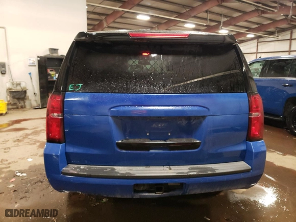 2018 Chevrolet Tahoe Commercial with VIN 1GNSKDEC5JR323106, listed as a Copart auction lot 44179205 with 108,979 mi miles and Clean Title. Bid and sale history available at carsss.com. Image 6.