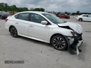 2017 Nissan Sentra SR z VIN 3N1AB7AP7HY303218, wystawiony jako Copart lot #55363355 z przebiegiem 67 641 mil mil oraz Szkoda całkowita • Salvage title. Historia ofert i sprzedaży dostępna na DreamBid. Obrazek 4.