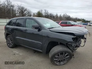 2021 Jeep Grand Cherokee High Altitude with VIN 1C4RJFCG9MC740053, listed as a Copart auction lot 52821035 with 43,212 mi miles and Salvage title. Bid and sale history available at DreamBid. Image 4.