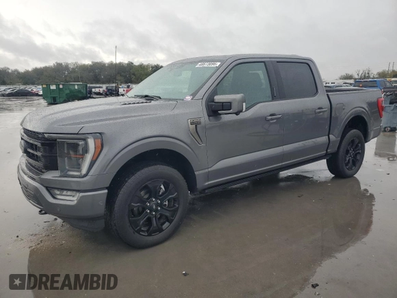 2023 Ford F-150 XL with VIN 1FTFW1E58PFC45266, listed as a Copart auction lot 46673095 with 9,422 mi miles and Salvage Title. Bid and sale history available at carsss.com. Image 1.