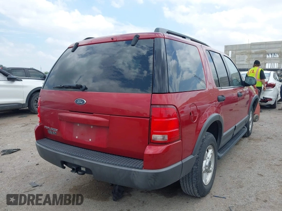 2003 Ford Explorer XLT with VIN 1FMZU63K43UA13760, listed as a IAAI auction lot 42408783 with 60,996 mi miles and . Bid and sale history available at DreamBid. Image 4.