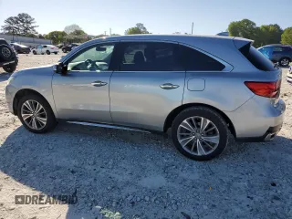 2017 Acura MDX Technology z VIN 5J8YD3H57HL001893, wystawiony jako Copart lot #53165555 z przebiegiem 90 779 mil mil oraz Szkoda całkowita • Salvage title. Historia ofert i sprzedaży dostępna na DreamBid. Obrazek 2.