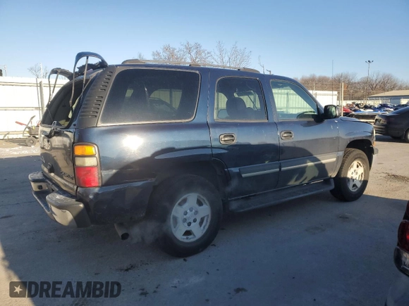 2004 Chevrolet Tahoe LS with VIN 1GNEC13V04J259945, listed as a Copart auction lot 88194905 with 225,491 mi miles and Salvage Title. Bid and sale history available at carsss.com. Image 3.