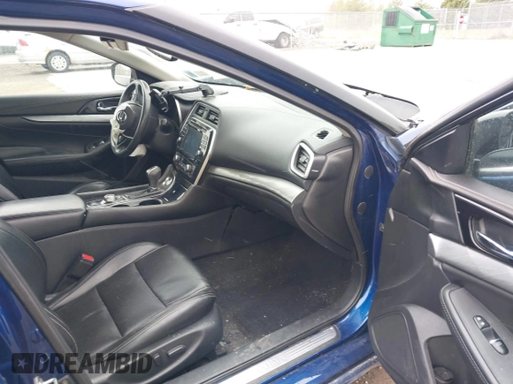 2018 Nissan Maxima SR with VIN 1N4AA6AP4JC389604, listed as a IAAI auction lot 42011964 with 91,178 mi miles. Bid and sale history available at carsss.com. Image 5.