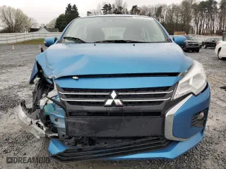 2023 Mitsubishi Mirage G4 SE with VIN ML32FVFJ9PHF00759, listed as a Copart auction lot 45575364 with 14,633 mi miles and Salvage Title. Bid and sale history available at carsss.com. Image 5.