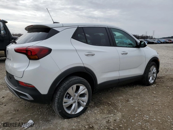 2024 Buick Encore GX Preferred with VIN KL4AMBS24RB153432, listed as a Copart auction lot 45217005 with NaN miles and Salvage Title. Bid and sale history available at carsss.com. Image 3.