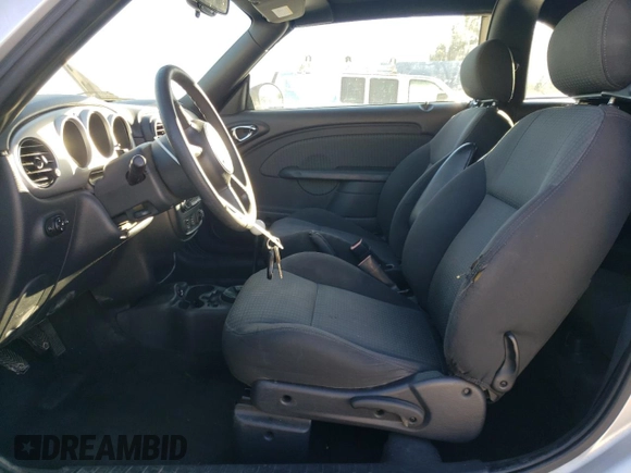 2005 Chrysler PT Cruiser with VIN 3C3EY45X85T289008, listed as a Copart auction lot 76400344 with 172,960 mi miles and Salvage Title. Bid and sale history available at carsss.com. Image 7.