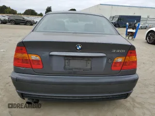 2002 BMW 3 Series 330i with VIN WBAEV53482KM20077, listed as a Copart auction lot 43391375 with 0 mi miles and Salvage Title. Bid and sale history available at carsss.com. Image 6.