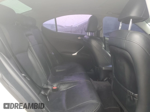 2011 Lexus IS 350 with VIN JTHCE5C22B5001387, listed as a Copart auction lot 43268425 with 147,066 mi miles and Salvage title. Bid and sale history available at DreamBid. Image 10.