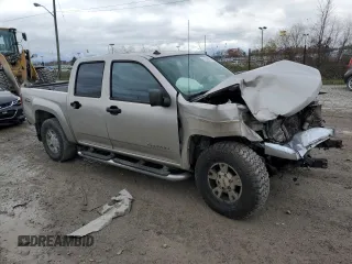 2005 GMC Canyon 1SF SLE Z71 with VIN 1GTDT136658127360, listed as a Copart auction lot 81308914 with 0 mi miles and Salvage Title. Bid and sale history available at carsss.com. Image 4.