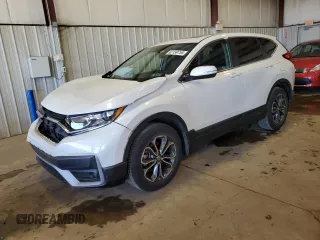 2021 Honda CR-V EX-L with VIN 2HKRW2H83MH666466, listed as a Copart auction lot 52159755 with 45,694 mi miles and Salvage Title. Bid and sale history available at carsss.com. Image 1.