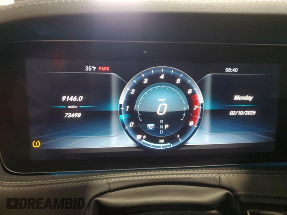 2019 Mercedes-Benz S 560 with VIN WDDUG8GB3KA432779, listed as a Copart auction lot 44884365 with 73,498 mi miles and Salvage Title. Bid and sale history available at DreamBid. Image 9.