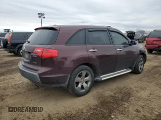 2009 Acura MDX Sport/Entertainment Pkg with VIN 2HNYD28869H503709, listed as a Copart auction lot 44127545 with 165,031 mi miles and Salvage Title. Bid and sale history available at carsss.com. Image 3.
