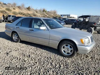 1999 Mercedes-Benz S-Class with VIN WDBGA32G9XA406384, listed as a Copart auction lot 50793405 with 342,749 mi miles and Clean Title. Bid and sale history available at carsss.com. Image 4.