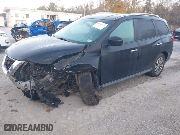 2013 Nissan Pathfinder SL z VIN 5N1AR2MM8DC648866, wystawiony jako IAAI lot #40694977 z przebiegiem 196 988 mil mil oraz . Historia ofert i sprzedaży dostępna na DreamBid. Obrazek 2.