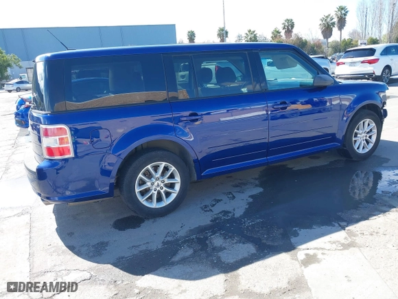 2014 Ford Flex SE with VIN 2FMGK5B85EBD19937, listed as a IAAI auction lot 41794906 with 188,361 mi miles. Bid and sale history available at carsss.com. Image 4.
