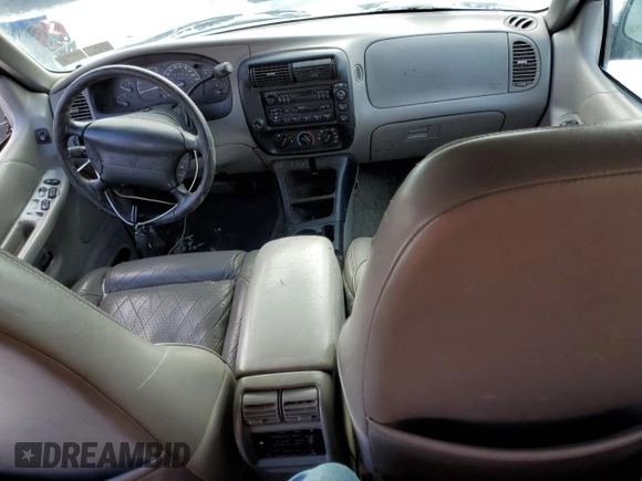 1997 Mercury Mountaineer with VIN 4M2DU55P9VUJ21760, listed as a Copart auction lot 45738035 with 99,641 mi miles and Salvage title. Bid and sale history available at DreamBid. Image 8.