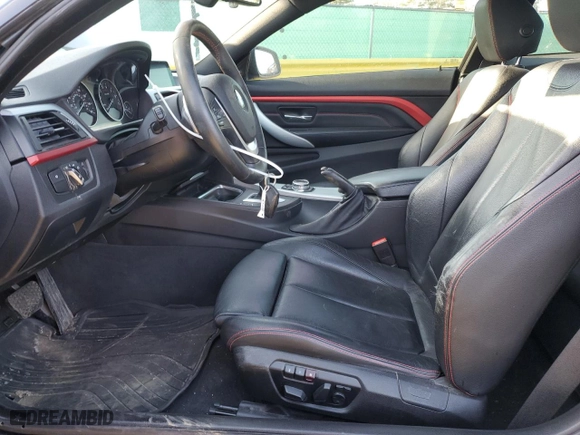 2014 BMW 4 Series 428i xDrive with VIN WBA3N5C5XEK196492, listed as a Copart auction lot 51860885 with 159,966 mi miles and Salvage Title. Bid and sale history available at carsss.com. Image 7.