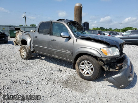 2006 Toyota Tundra SR5 with VIN 5TBET34146S536434, listed as a Copart auction lot 54572615 with Not Provided miles and Salvage Title. Bid and sale history available at DreamBid. Image 4.