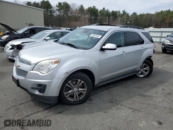 2014 Chevrolet Equinox LT z VIN 1GNFLFEK5EZ104976, wystawiony jako Copart lot #53855945 z przebiegiem Nie podano mil oraz Szkoda całkowita • Salvage title. Historia ofert i sprzedaży dostępna na DreamBid. Obrazek 1.