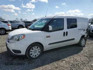 2015 Ram ProMaster City Cargo Tradesman SLT with VIN ZFBERFBT0F6A65061, listed as a Copart auction lot 49790455 with 194,645 mi miles and Salvage Title. Bid and sale history available at carsss.com. Image 1.