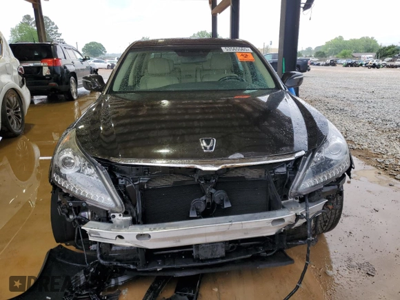 2016 Hyundai Equus Signature with VIN KMHGH4JH8GU101059, listed as a Copart auction lot 53565565 with 38,832 mi miles and Salvage title. Bid and sale history available at DreamBid. Image 5.