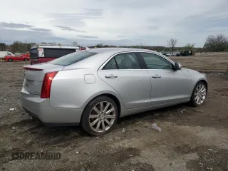 2014 Cadillac ATS Luxury AWD with VIN 1G6AH5SXXE0113677, listed as a Copart auction lot 50582865 with 86,787 mi miles and Salvage Title. Bid and sale history available at carsss.com. Image 3.