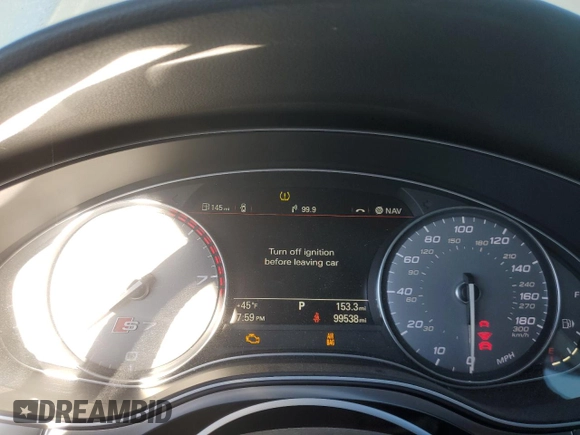 2014 Audi S7 Prestige with VIN WAUW2AFC1EN088768, listed as a Copart auction lot 80258884 with 99,538 mi miles and Clean Title. Bid and sale history available at carsss.com. Image 9.