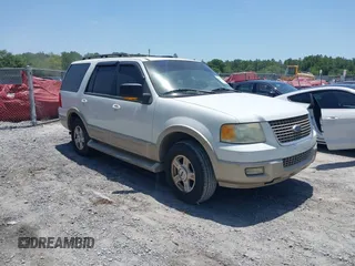 2006 Ford Expedition Eddie Bauer z VIN 1FMPU17546LA67567, wystawiony jako IAAI lot #42292264 z przebiegiem 255 035 mil mil oraz . Historia ofert i sprzedaży dostępna na DreamBid. Obrazek 1.