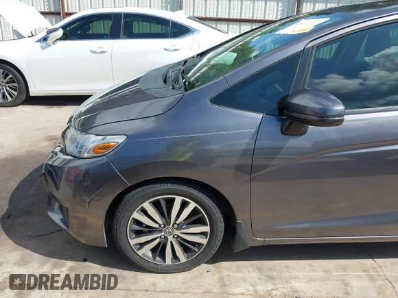 2015 Honda Fit EX-L with VIN 3HGGK5H89FM758748, listed as a IAAI auction lot 42559572 with 24,341 mi miles and . Bid and sale history available at DreamBid. Image 18.