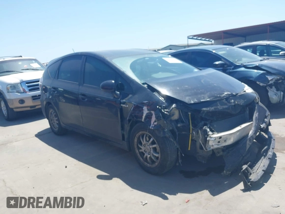 2017 Toyota Prius v Two with VIN JTDZN3EUXHJ063005, listed as a IAAI auction lot 42007228 with 186,507 mi miles. Bid and sale history available at carsss.com. Image 13.