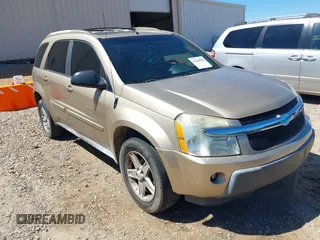 2005 Chevrolet Equinox LT with VIN 2CNDL63F656088963, listed as a IAAI auction lot 41820506 with 1 mi miles. Bid and sale history available at carsss.com. Image 1.