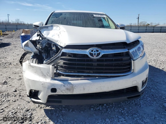 2016 Toyota Highlander LE Plus with VIN 5TDZKRFH8GS182394, listed as a Copart auction lot 49523485 with 74,792 mi miles and Salvage Title. Bid and sale history available at carsss.com. Image 5.