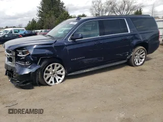 2019 Chevrolet Suburban LT z VIN 1GNSKHKC5KR232737, wystawiony jako Copart lot #51108825 z przebiegiem Nie podano mil oraz Szkoda całkowita • Salvage title. Historia ofert i sprzedaży dostępna na DreamBid. Obrazek 1.
