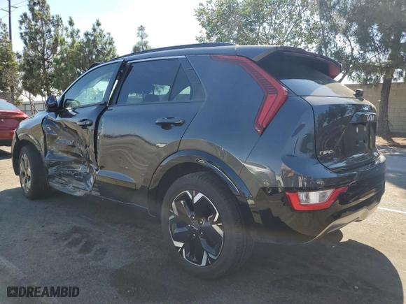 2023 Kia Niro EV Wind with VIN KNDCR3L12P5033815, listed as a Copart auction lot 68583644 with 41,453 mi miles and Salvage Title. Bid and sale history available at carsss.com. Image 2.